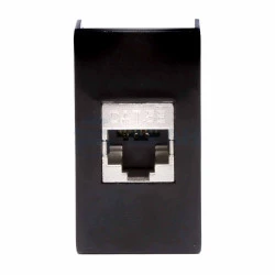 Розетка RJ-45 кат5E,экр,Viva,1 мод.,черн (45248) DKC