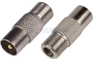 Переходник гнездо F – штекер TV (05-4303-4)  (PROCONNECT)