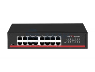 Коммутатор неуправляемый PND-M16M  (Polyvision)
